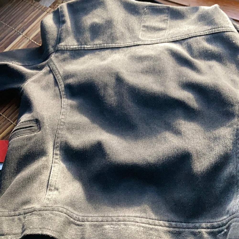 Black Denim Jacket - Picture 9 of 13